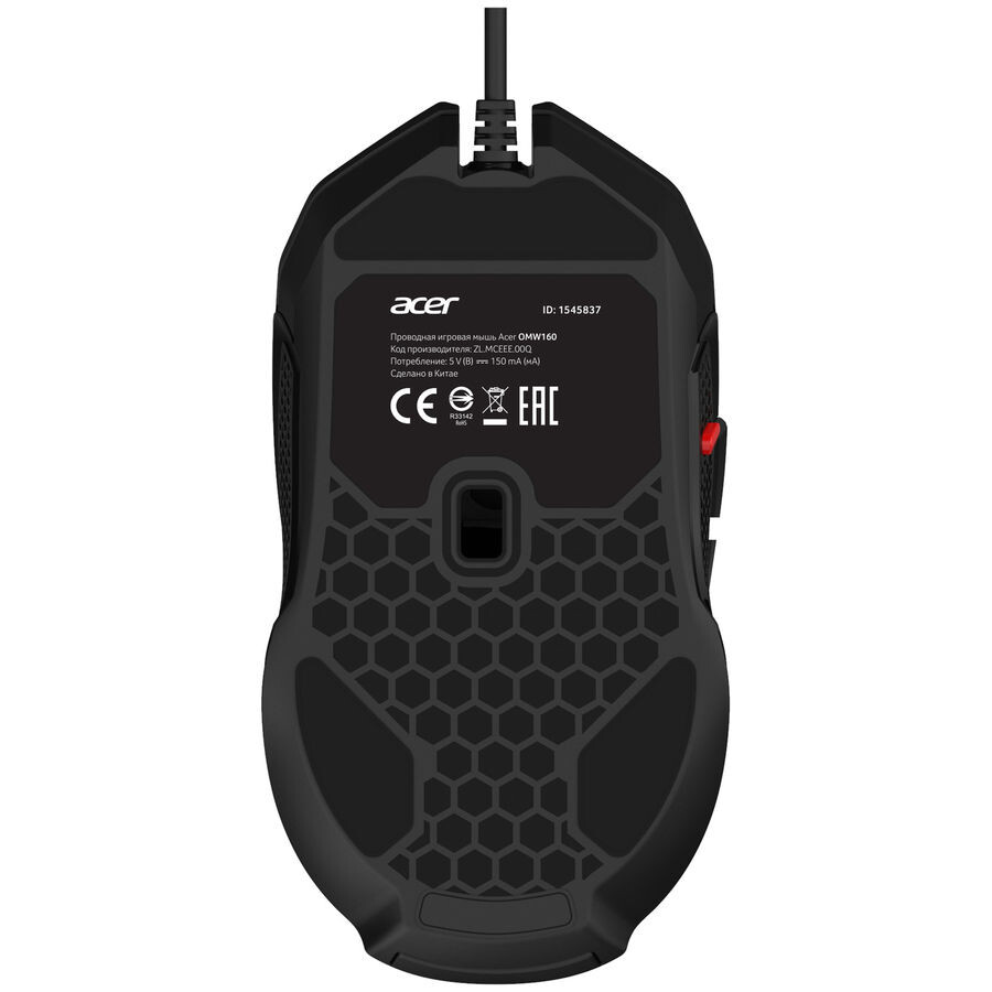Мышь Acer OMW160 Black - ZL.MCEEE.00Q - фото 6