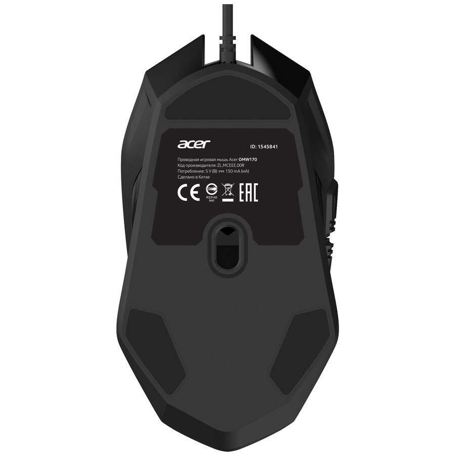 Мышь Acer OMW170 Black - ZL.MCEEE.00R - фото 6