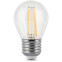 Филаментная лампочка Gauss Filament Globe 4100K (9 Вт, E27) - 105802209