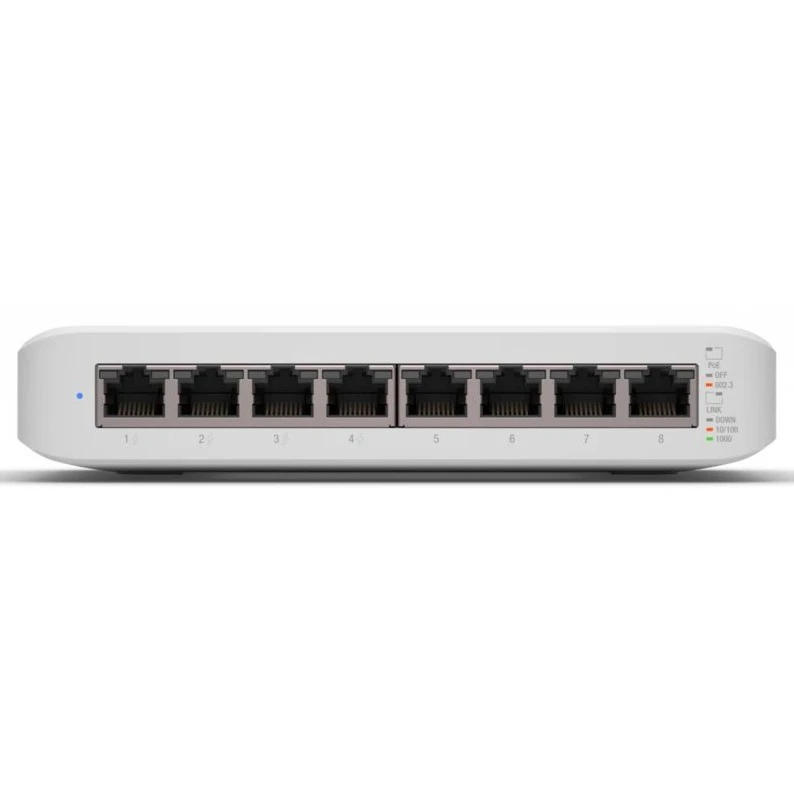 Коммутатор (свитч) Ubiquiti UniFi Switch Lite 8 PoE - USW-LITE-8-POE - фото 2
