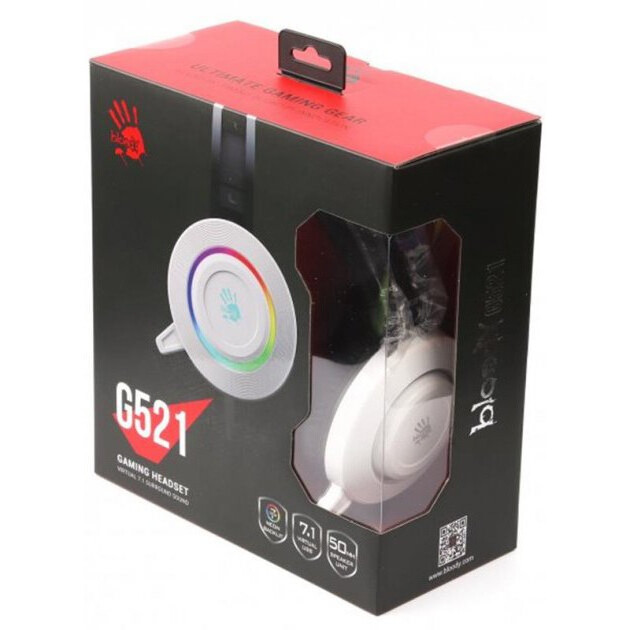 Гарнитура Bloody G521 White - фото 5