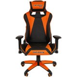 Игровое кресло Chairman Game 44 Black/Orange (00-07073779)