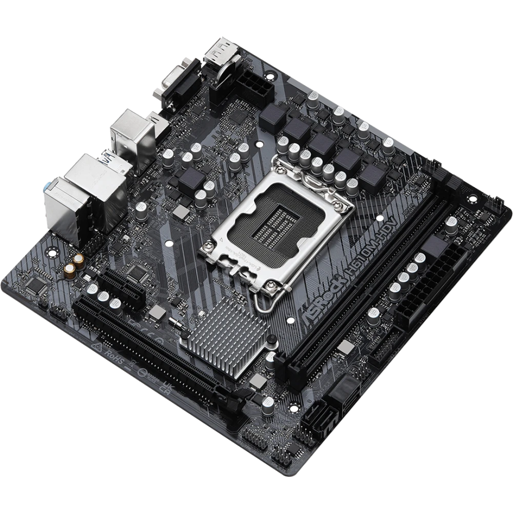 Материнская плата ASRock H610M-HDV - фото 2