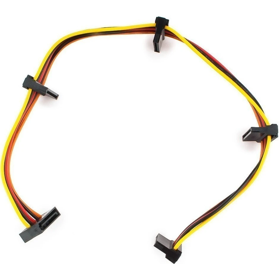 Кабель SATA - SATA, 0.4м, Gembird CC-SATAMF-03 - фото 2