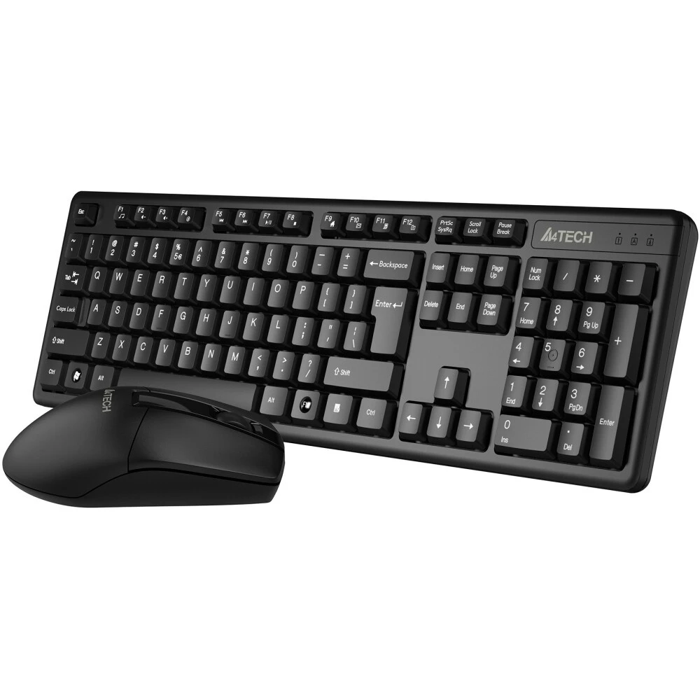 Клавиатура + мышь A4Tech 3330N Black - фото 2