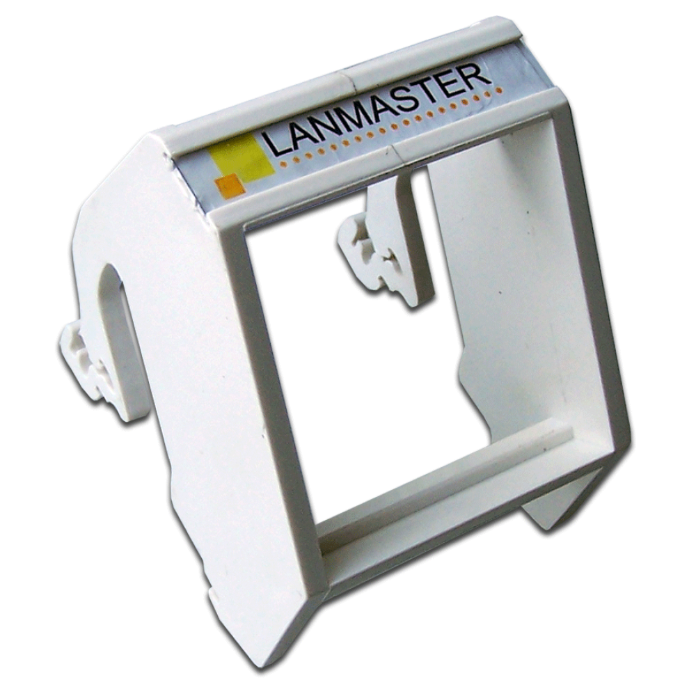 Рамка Lanmaster LAN-DRF-45X45-WH