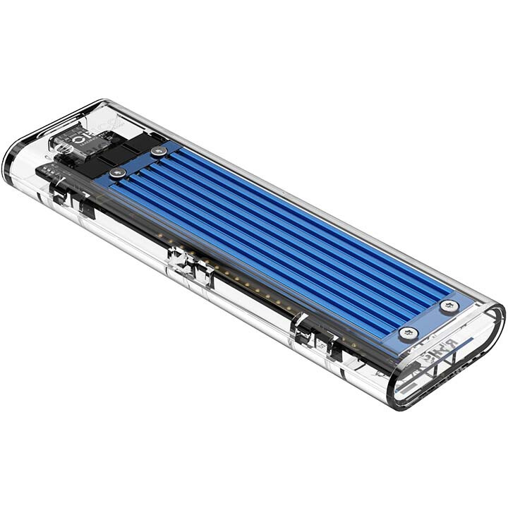Внешний корпус для SSD M.2 Orico TCM2M-C3 Blue - TCM2M-C3-BL - фото 2