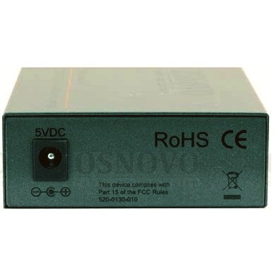 Медиаконвертер Osnovo OMC-1000-11S5b - фото 3