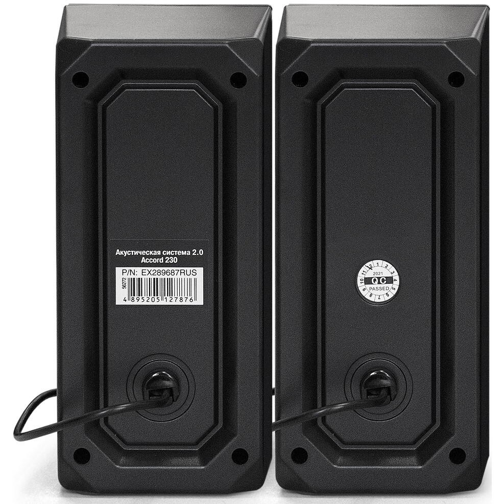 Колонки ExeGate Accord 230 Black - EX289687RUS - фото 3