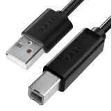 Кабель USB A (M) - USB B (M), 1.8м, Greenconnect GCR-UPC5M-BB2S-1.8m