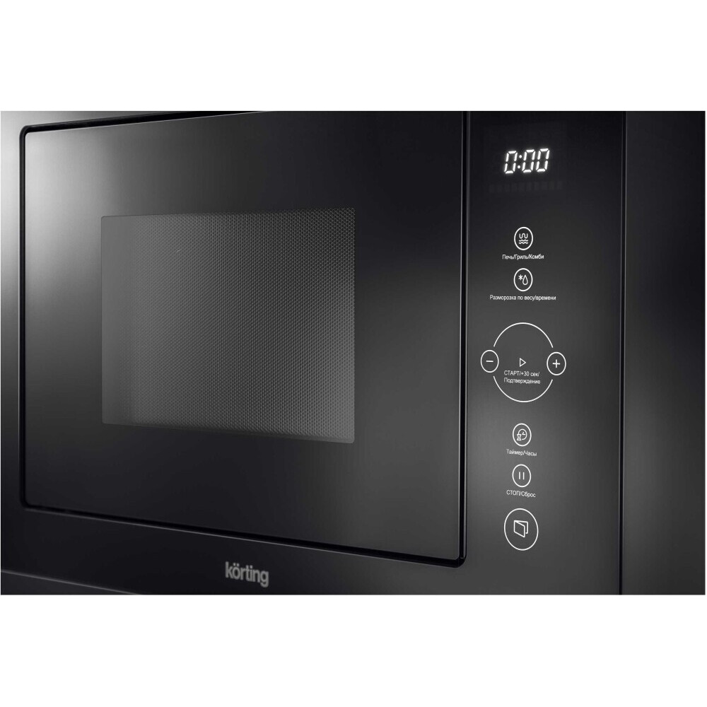 Встраиваемая микроволновая печь Korting KMI 825 TGN - фото 3
