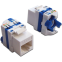 Вставка RJ-45 Lanmaster LAN-TK45U5E/180-WH