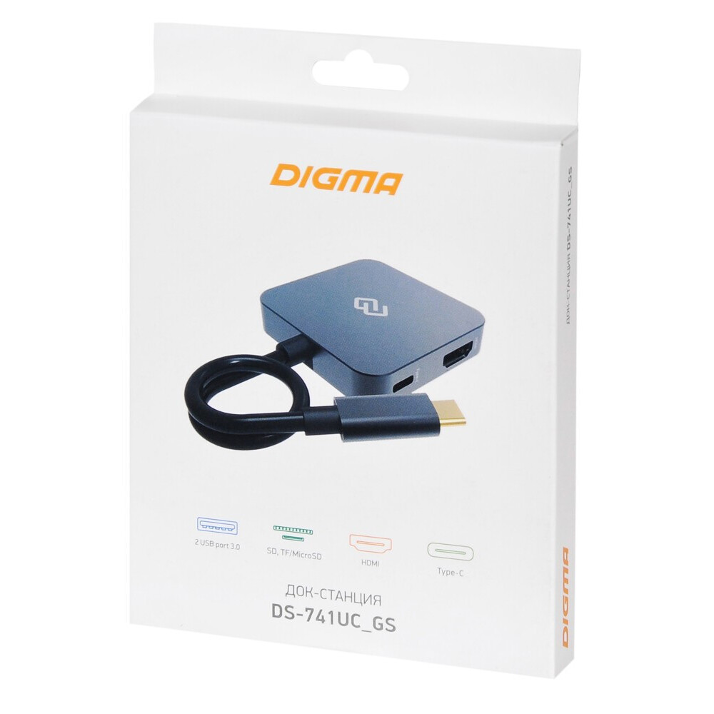 Док-станция Digma DS-741UC_GS - фото 8