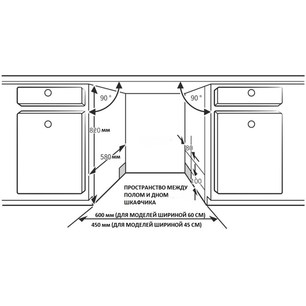 Встраиваемая посудомоечная машина Korting KDI 45985 - фото 11