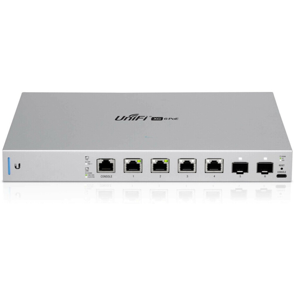 Коммутатор (свитч) Ubiquiti US-XG-6POE