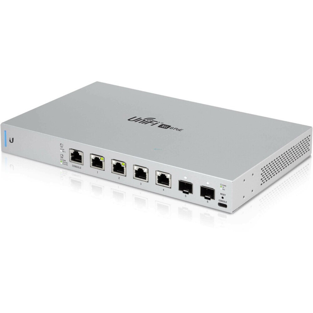 Коммутатор (свитч) Ubiquiti US-XG-6POE - фото 3
