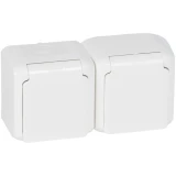 Электрическая розетка Legrand Quteo 782323