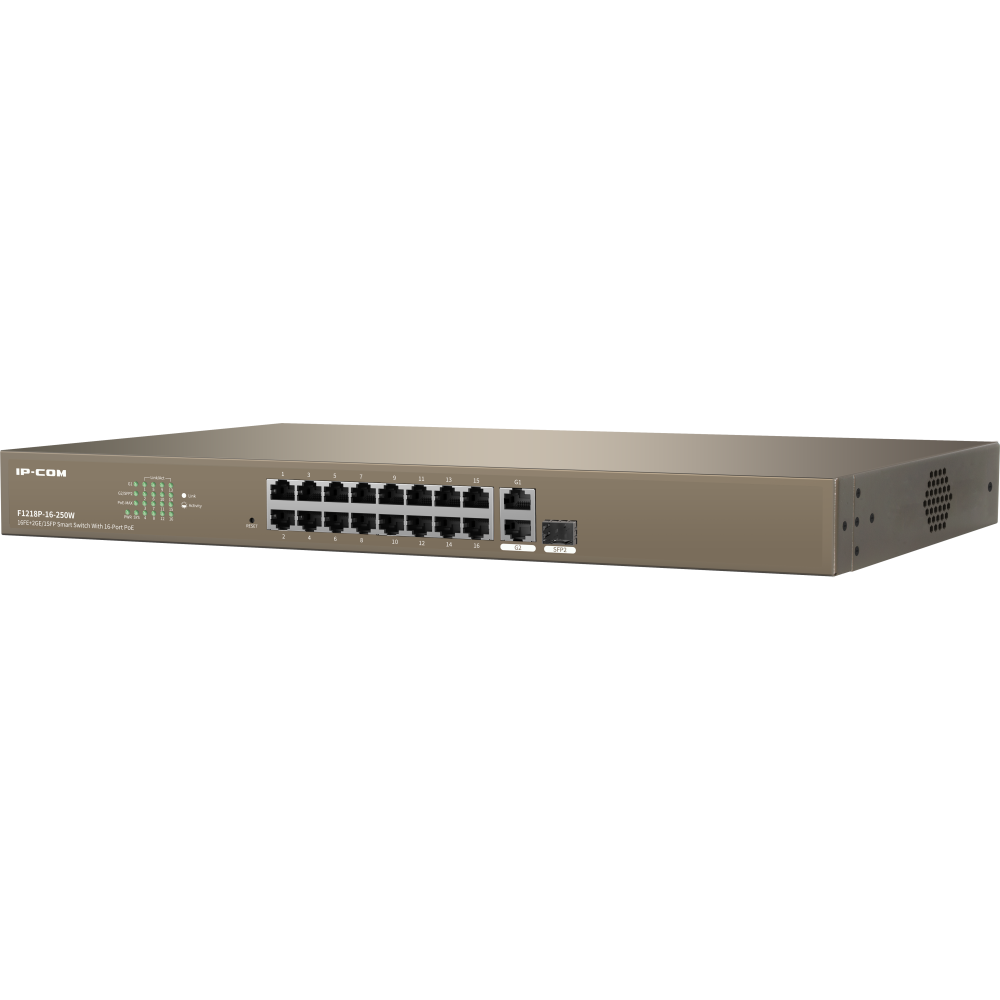 Коммутатор (свитч) IP-COM F1218P-16-250W - фото 3