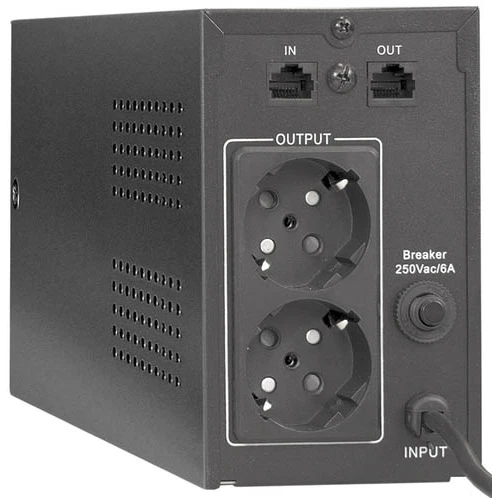 ИБП ExeGate Power Smart ULB-850 LCD (EURO,RJ) - EP285479RUS - фото 2