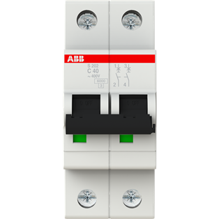 Автоматический выключатель ABB S202 C40 - 2CDS252001R0404