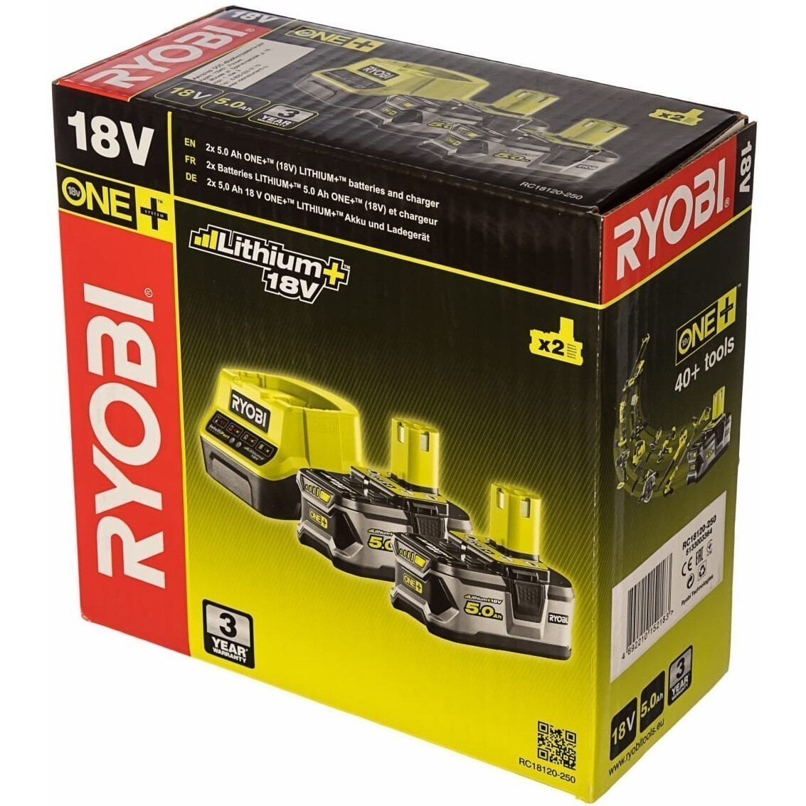 Аккумулятор RYOBI RC18120-250 - 5133003364 - фото 5