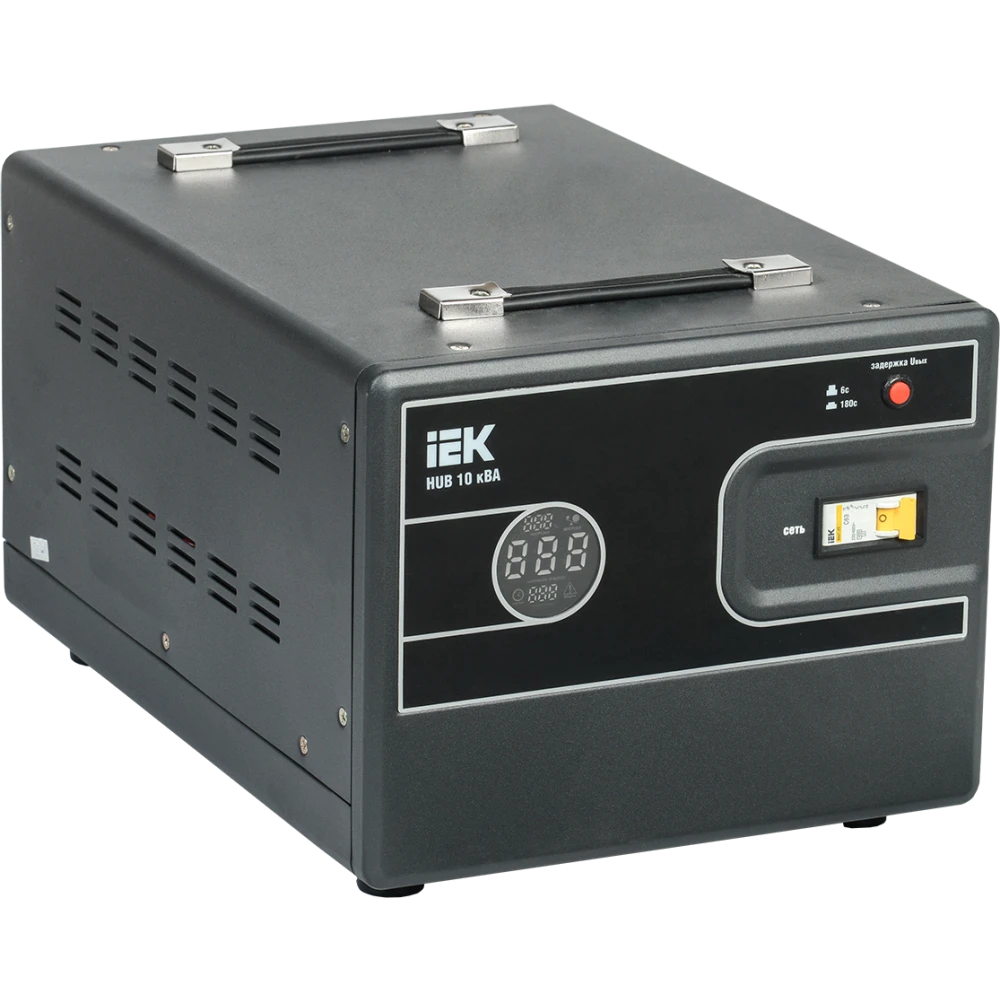 Стабилизатор напряжения IEK HUB 10кВА - IVS21-1-010-13