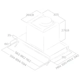 Вытяжка Elica Boxin IX/A/60 (PRF0097835B)