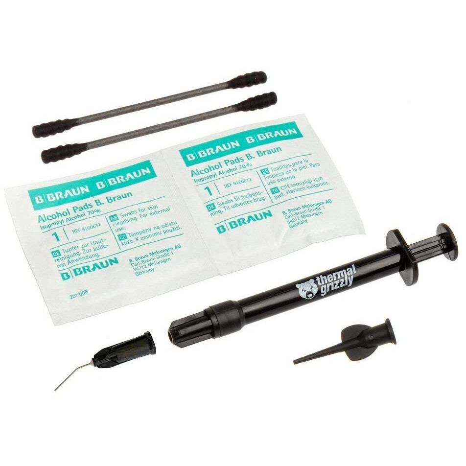 Жидкий металл Thermal Grizzly Conductonaut (1 г) - TG-C-001-R-RU - фото 5