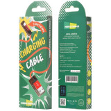 Кабель USB - Lightning, 1м, More Choice K12i Red/Black (K12IRB)