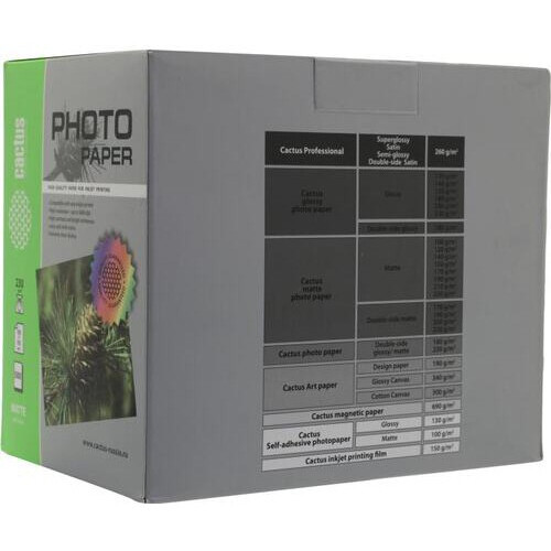 Бумага Cactus CS-MA6230500