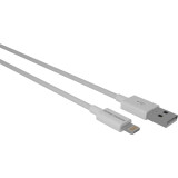 Кабель USB - Lightning, 1м, More Choice K42Si White (K42SIW)