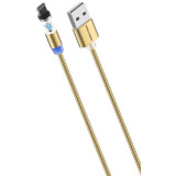 Кабель USB - Lightning, 1м, More Choice K61Si Gold (K61SIG)