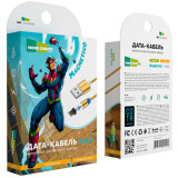 Кабель USB - Lightning, 1м, More Choice K61Si Gold (K61SIG)