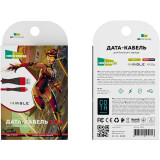 Кабель USB - USB Type-C, 1м, More Choice K41Sa Red/Black (K41SARB)