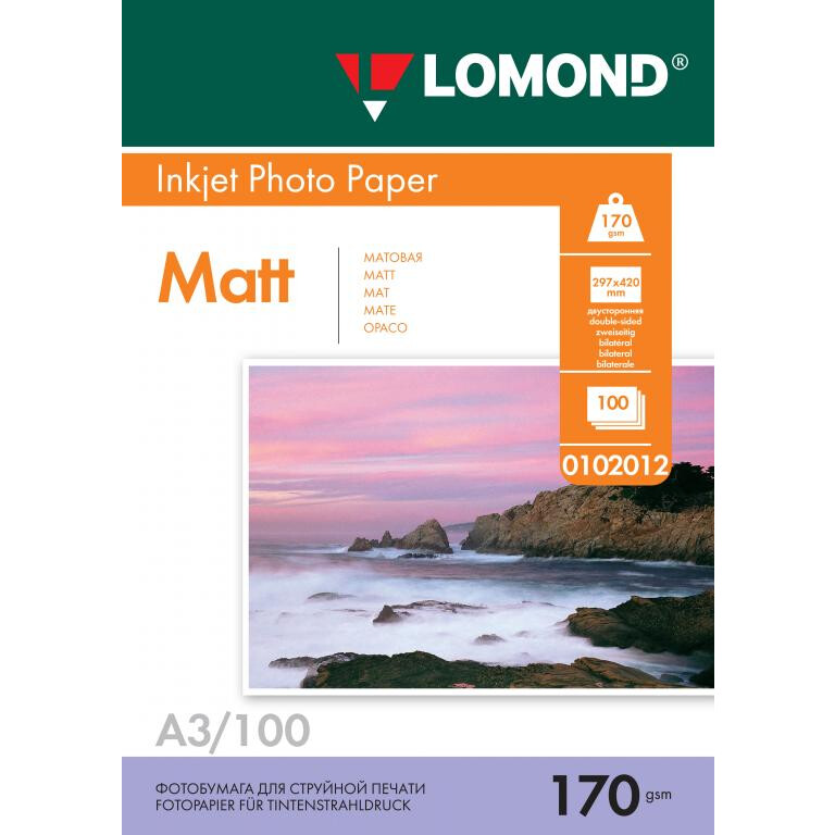 Бумага Lomond 0102012