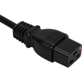 Кабель питания C19 - C20, 3м, Lanmaster LAN-PP19L/20-3.0-BK