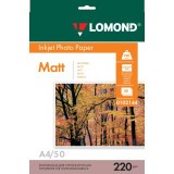 Бумага Lomond 0102144 (A4, 220 г/м2, 50 листов)