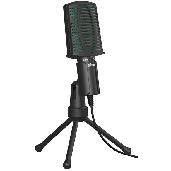 Микрофон Ritmix RDM-126 Black/Green - фото 2