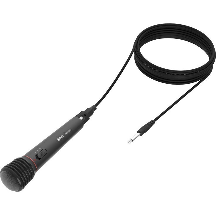 Микрофон Ritmix RWM-100 Black - фото 3