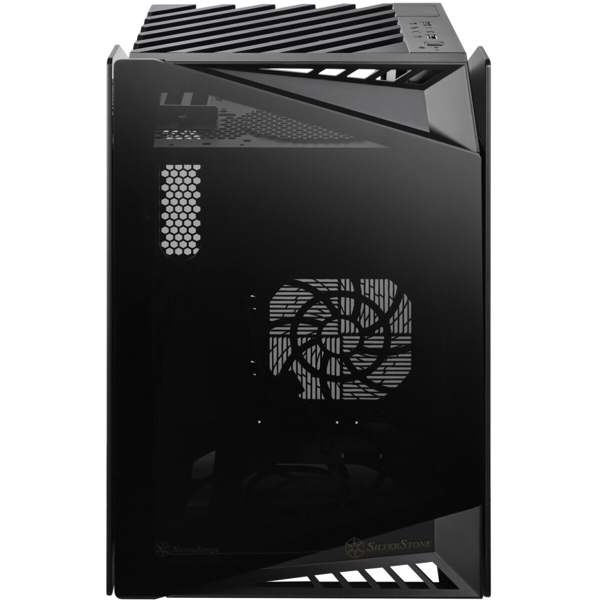 Корпус Silverstone Lucid LD03-AF Black - SST-LD03B-AF - фото 4