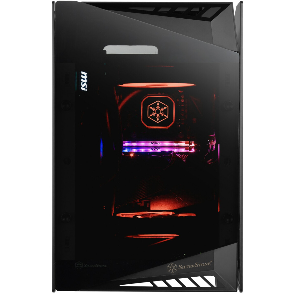 Корпус Silverstone Lucid LD03-AF Black - SST-LD03B-AF - фото 12