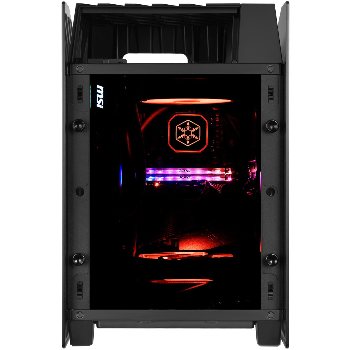 Корпус Silverstone Lucid LD03-AF Black - SST-LD03B-AF - фото 13