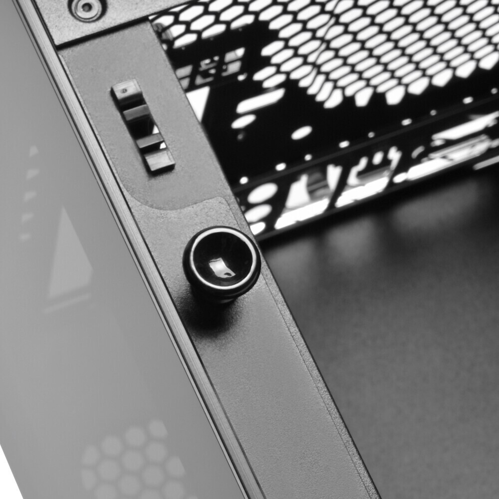 Корпус Silverstone Lucid LD03-AF Black - SST-LD03B-AF - фото 19