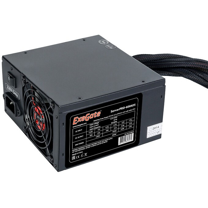 Блок питания ExeGate ServerPRO-600ADS 600W - EX174459RUS - фото 2