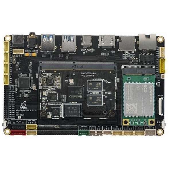 Одноплатный компьютер FireFly Core-3328-JD4 1GB soldered with backplane