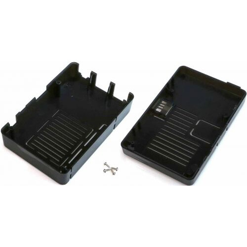 Корпус для одноплатного компьютера ODROID C4 Case Black - фото 2