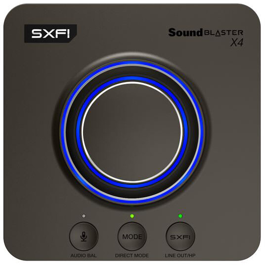 Звуковая карта Creative Sound Blaster X4 - 70SB181500000 - фото 4