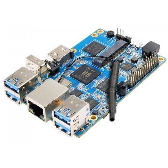 Одноплатный компьютер Orange Pi 3 H6 2Gb+8Gb eMMC - RD048 - фото 2