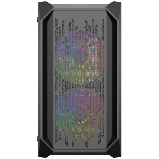 Корпус Powercase Alisio Micro X3B Black - PC_CAMIB_L3 - фото 3