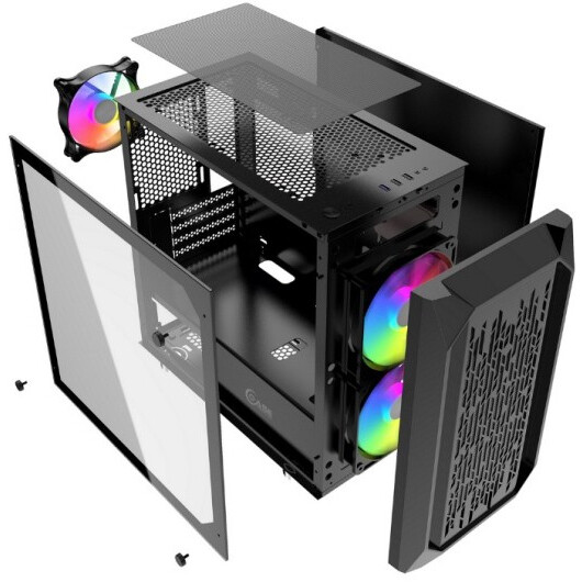 Компьютерный корпус Powercase Vision, белый (PC_CVBA_L4) - купить в интернет-маг